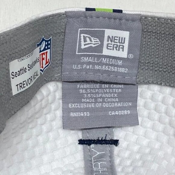 Seattle Seahawks NFL Hat New Era 39 Thirty Men's S/M 100 Yards Sideline On Field - Picture 12 of 15